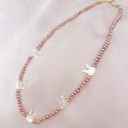 Bunny Bead Necklace