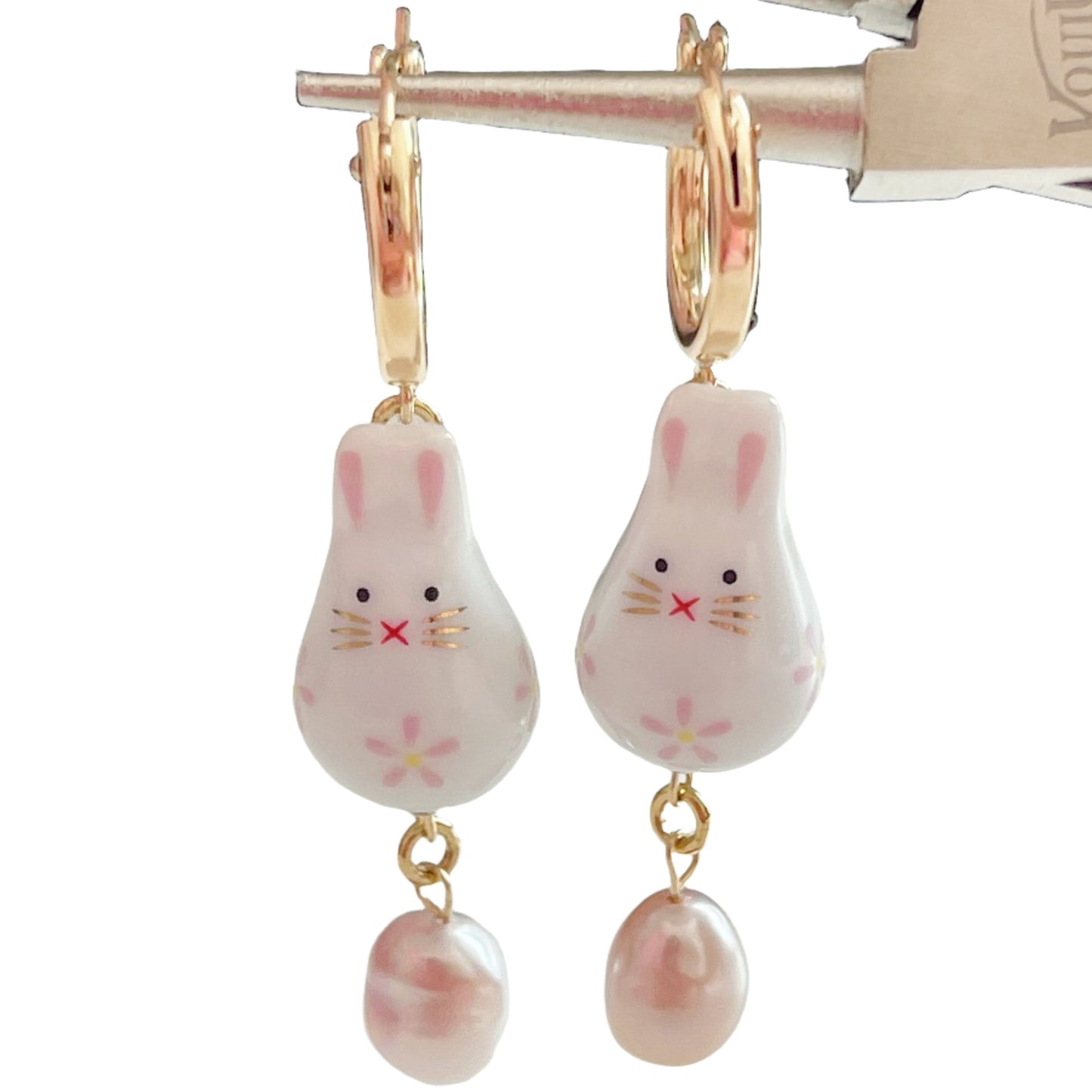 Bunny Bead Earrings