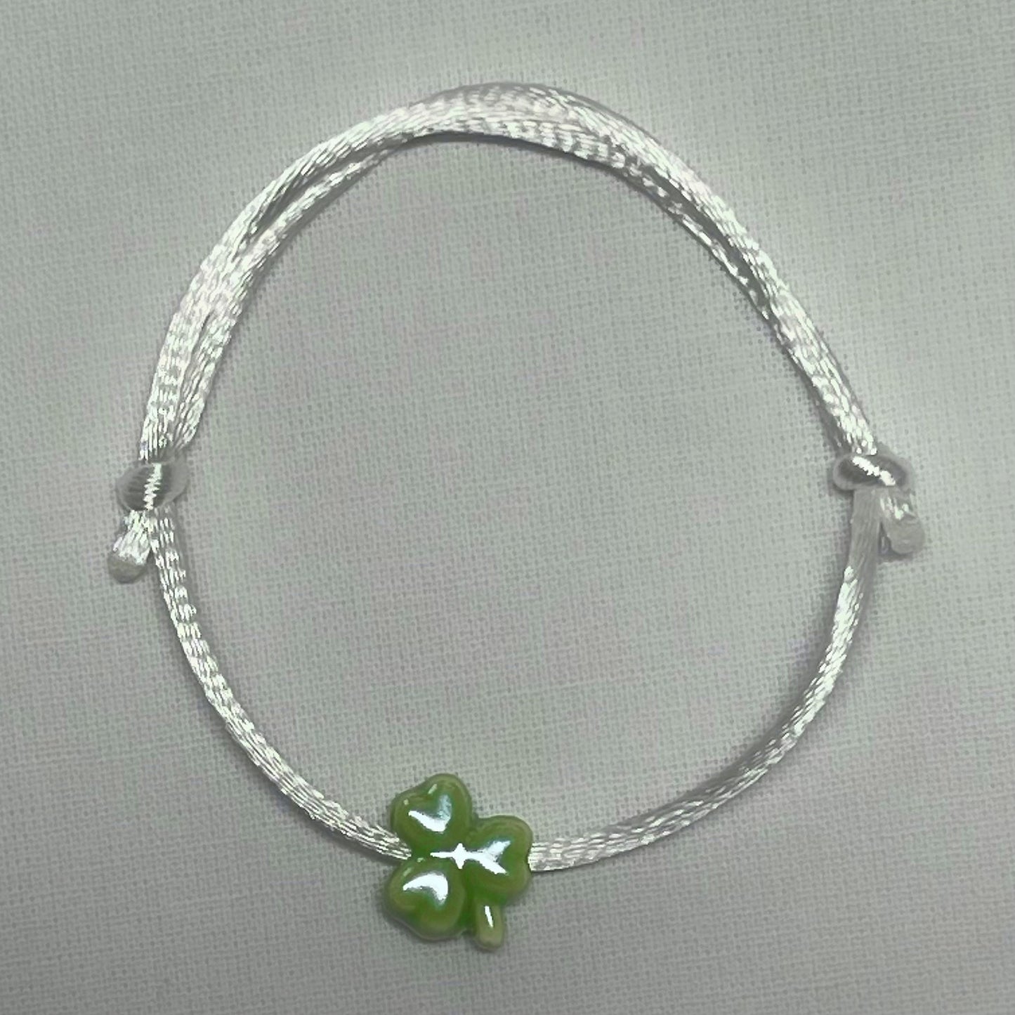 Clover Cord Bracelet
