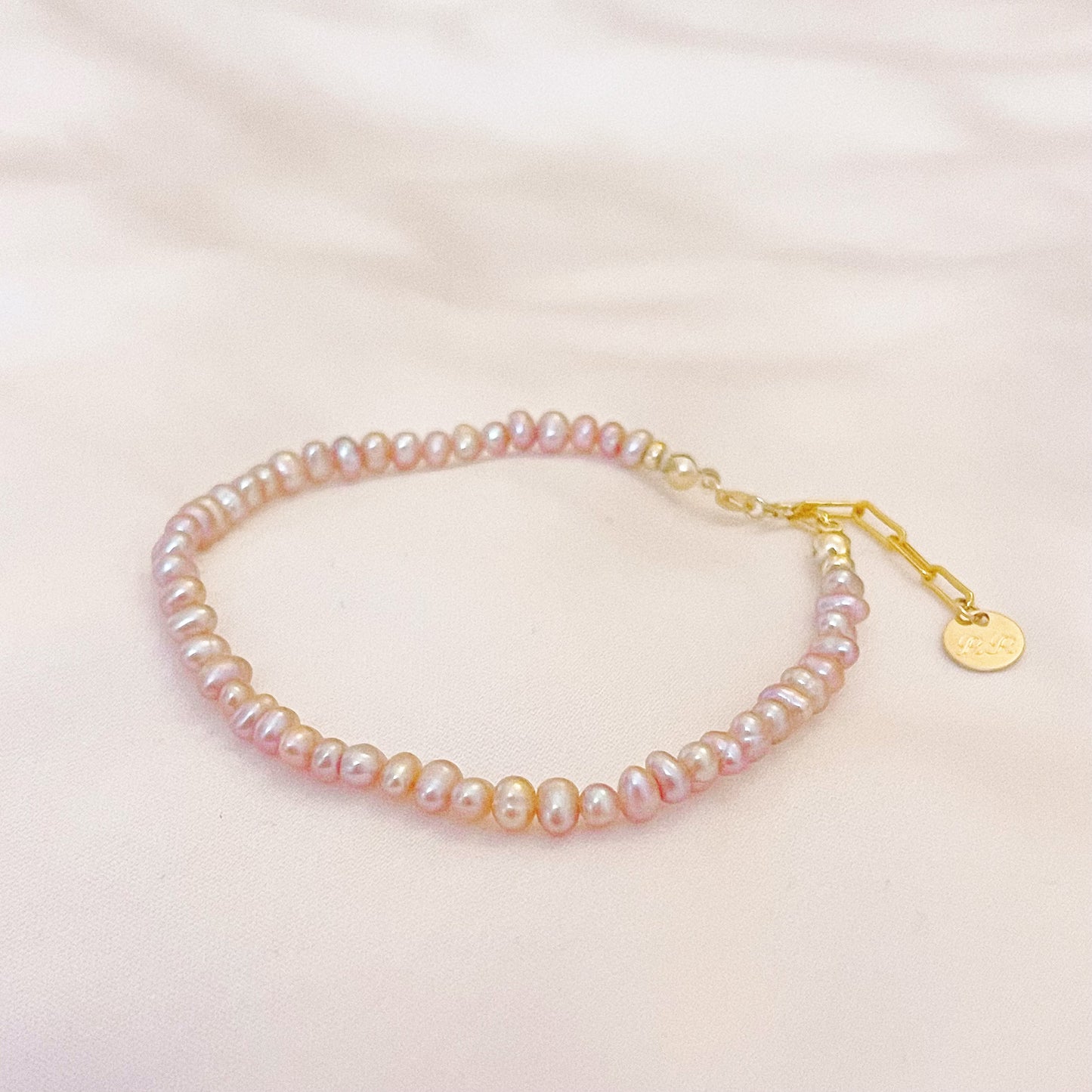 Pearly Pink Bracelet