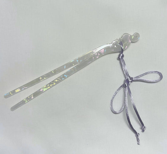 White Hair Stick Set